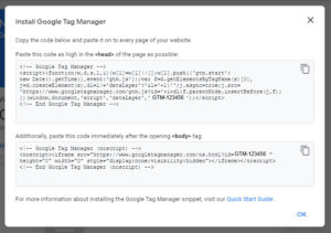 Für die meisten Content Management Systeme (wie auch WordPress) gibt es Plugins, in denen Ihr einfach die GTM-Kennung eingebt und schon könnt Ihr den Google Tag Manager nutzen.